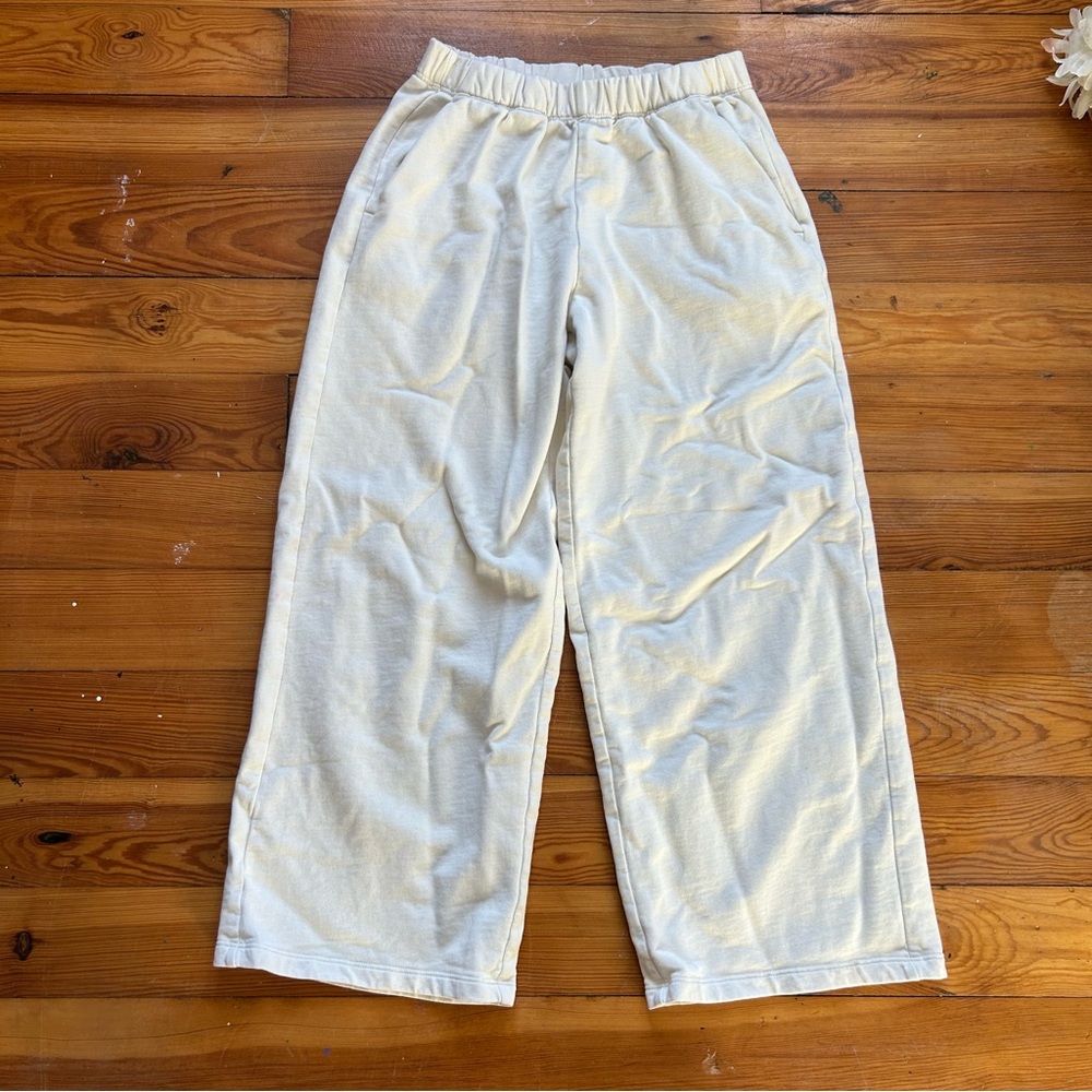 Patagonia Cream Elastic Waistband Pants